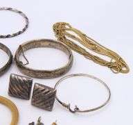Group Lot of Silver and Custom Jewelry