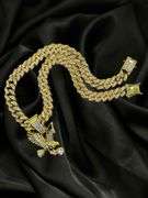Amazing 97 Gram 14 Kt Gold Plated American Bald Eagle Pendant W/Chain Necklace