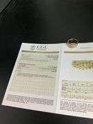 CERTIFIED 14K YELLOW GOLD DIAMOND RING