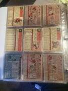 130, Huge Most Rare Vintage baseball Card Lot Collection In Pages Of Vintage Albums