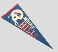 Very rare Buffalo Bills vintage Pennant, 26"