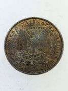 1896 Morgan Silver Dollar, Toned
