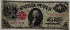 $1 Series of 1917 Landing of Columbus US Note