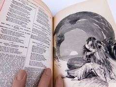 19th C. Poetical Works of Lord Byron Antique Book