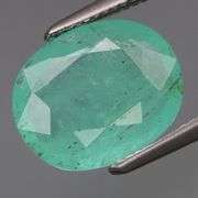 Vibrant blue green! REAL 2.19ct Nigerian Emerald!