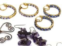 8Pairs of 925 sterling silver earrings