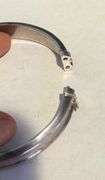 Vintage Sterling Silver Bangle Bracelet