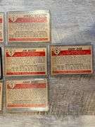 Collectible 1953 Bowman 10 Color Card Collection of Commons