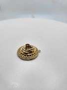 Very Unique Pendent 14K Gold  Flower Pendent