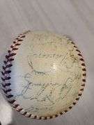 1957 Balt Orioles Team Baseball, Nice Ball!