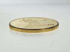 $20 Saint Gaudens Copy, 1 Oz .999 Silver With Gold Plate