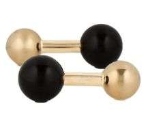 Vintage Tiffany & Co. Black Onyx Ball Cufflinks in 14K