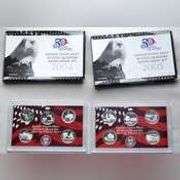 2004 & 2005 Silver Quarter Proof Sets
