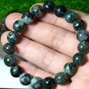 Look at the beautiful color in this 180ct all natural Burmese Jade!