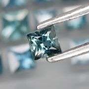 Heated only! 2.30ct top blue sapphire set!