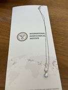 I.G.I CERTIFIED 3.00 CARAT LAB GROWN DIAMOND NECKLACE