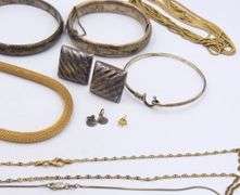 Group Lot of Silver and Custom Jewelry