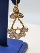 Investment! 19th Century 18K Yellow Gold Micro Pearl Earrings
