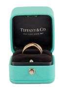 Tiffany & Co. 0.60ctw Diamond Atlas X Ring in 18K