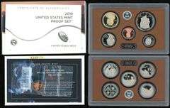 2019 US Proof Set in Original Box with Certificate