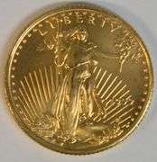 Superb Gem BU 1999 $5 American Gold Eagle coin