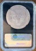 2012 American Silver Eagle $1 NGC MS70 Early Releases 25th Anniversary Label