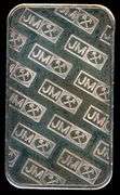 1 Troy Ounce .999 Fine Silver Bar from Johnson Matthey