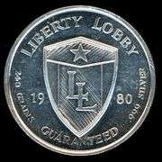 1980 Liberty Lobby ½ Ounce Silver Round