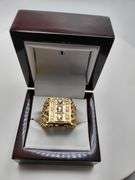 Very Nice hand made 14K gold Men's diamond ring