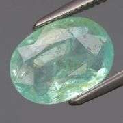 Vibrant mint green! REAL 1.84ct Nigerian Emerald!