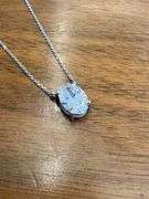 I.G.I CERTIFIED 3.00 CARATS LAB GROWN DIAMOND NECKLACE14K WHITE GOLD