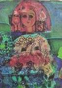 Nasser Ovissi, Rare 1970 Vintage Large Print on Foam Board