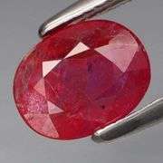 Vibrant red UNTREATED 1.16ct Winza Ruby!