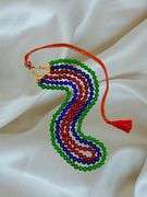 Beautiful Natural Ruby Emerald Blue Sapphire Necklace