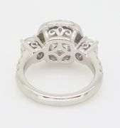 Custom Platinum Ring Crafted with 2.62CTW of Diamonds