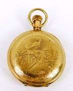 Antique Waltham Gold Filled Pocket Watch, Runs