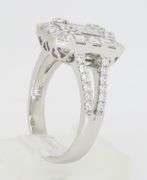 EFFY Diamond Mosaic Ring in 18k White Gold