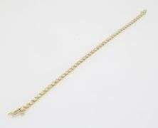 Martini Set Diamond Tennis Bracelet