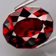 Elegant 4.75ct midnight crimson Mozambique Garnet!