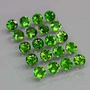 Top chrome green 3.62ct Chrome Diopside set!