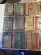 130, Huge Most Rare Vintage baseball Card Lot Collection In Pages Of Vintage Albums