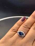 8.78CTW OVAL SAPPHIRE & DIAMOND 3-PIECE BOUTIQUE SET