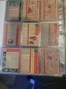 130, Huge Most Rare Vintage baseball Card Lot Collection In Pages Of Vintage Albums