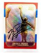 Michael Jordan 1998 Rookie Prism Holo Signature Card, 10 Gem MT