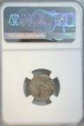 Original NGC Ch VF Emperor Caracalla (as Caesar) Roman Silver Denarius, 198-217 AD