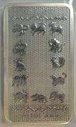 Great 2026 Year of the Horse 10 Troy Oz .999 Fine Silver bar in plastic