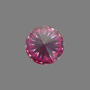 Magnificent Large 8 Ct VVS1 VIvid Deep Pink Fire Moissanite Solitaire