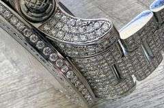 Investment! Showstopper Breitling Super Avenger II Iced Out Custom Made Diamond Watch