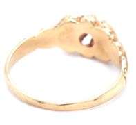 Sweet 14K YG Vintage Diamond Ring