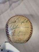 1st Year 1954 Balt Orioles Team Baseball Scarce